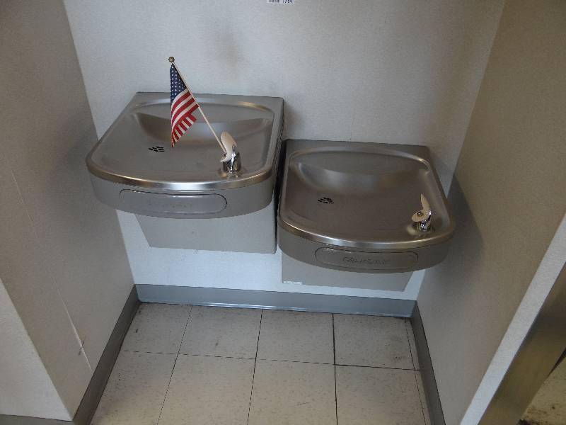 lot 1764 image: 2 Elkay Water Fountains