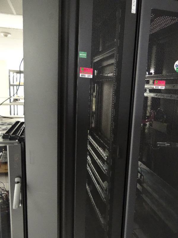 lot 1893 image: IBM Full Size Server Rack