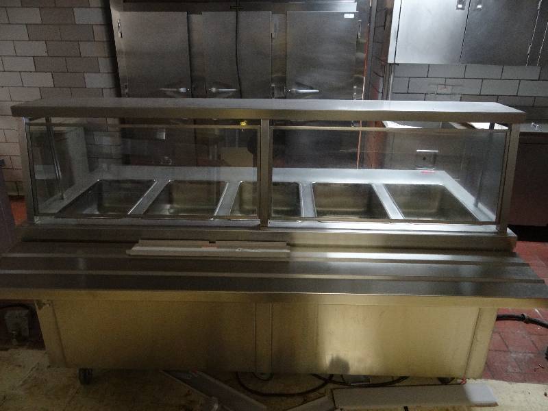 lot 1311 image: AWP Wyott 5 Well Steam Table