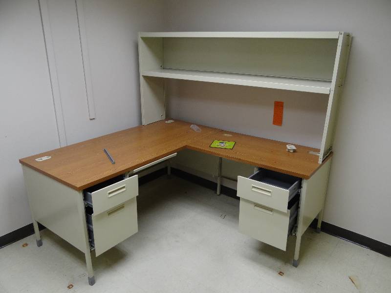 lot 1415 image: Exam Room Lot Includes Desk, Vanity And Wall Cabinet