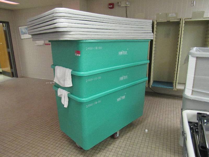 lot 1399E image: One Light Green Sani Trux