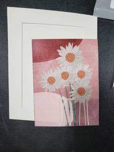 lot 3362 image: Moyface Diamonf Art White Daisy