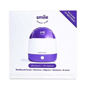 lot 3405 image: SmileDirectClub Smile Spa Ultrasonic and UV Cleaning Machine for Alingers, Retainers, Toothbrush Heads, and More