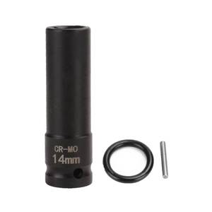 lot 3473 image: FLZOSPER 12 Inch Drive x 14mm Deep 6-Point Impact Socket 42 CR-MO