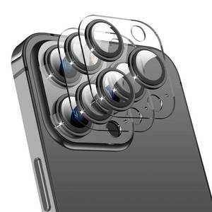 lot 3476 image: sorlnern iPhone 13 ProiPhone 13 Pro Max Camera Lens Protector, Full Protective Tempered Glass Keep Original Camera Cover Accessories for 13 Pro 6.1 13 Pro Max 6.7 (graphite)
