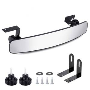 lot 3483 image: BETOOLL 16.5 Golf Cart Rear View Mirror Fits for EZGO, Yamaha, Club Car
