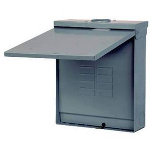 lot 3520 image: SIEMENS W0816ML1125CU 125 amp, 8 Space, 16 Circuit, Outdoor Center Load Cente , Gray - Retail $75.21