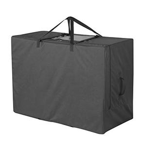 lot 3544 image: Cuddly Nest Folding Mattress Bag - Heavy Duty Carry Case for Tri-Fold Guest Bed Mattress (Fits 4 Full Mattress, Black)