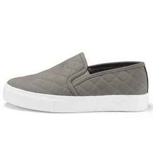 lot 3565 image: JENN ARDOR Slip On Sneakers Women Comfortable Walking Slip On Shoes Women Memory Foam Womens Fashion Loafers for Women Casual Shoes for Women Flats B - Grey 7