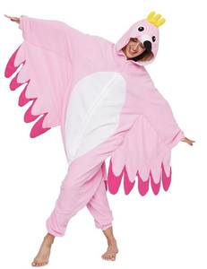 lot 3459 image: Adult Bird Onesie Pajamas Animal Cosplay Costume Sleepwear Homewear Halloween Christmas Loungewear for Women Men Large