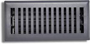 lot 3398 image: Sierra Grates 4x12in Floor Register grey