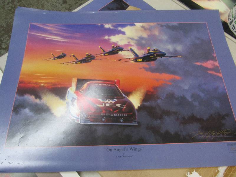 lot 6022 image: On Angels Wings - By Kenny Youngblood
