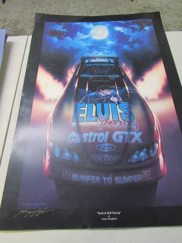 lot 6023 image: Rock & Roll Racing - By Kenny Youngblood