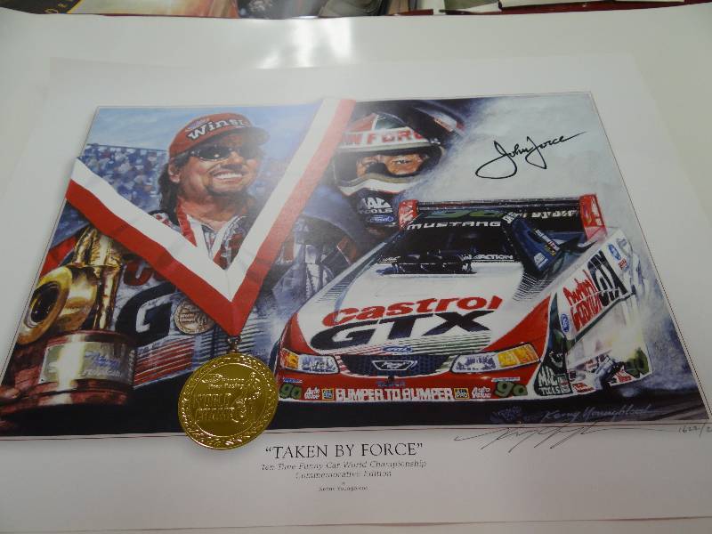 lot 6043 image: Taken by Force Singed by Kenny Youngblood and