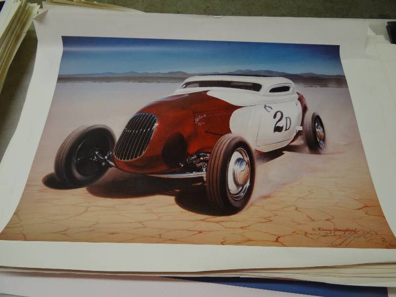 lot 6046 image: Edelbrock Special Signed by Kenny Youngblood