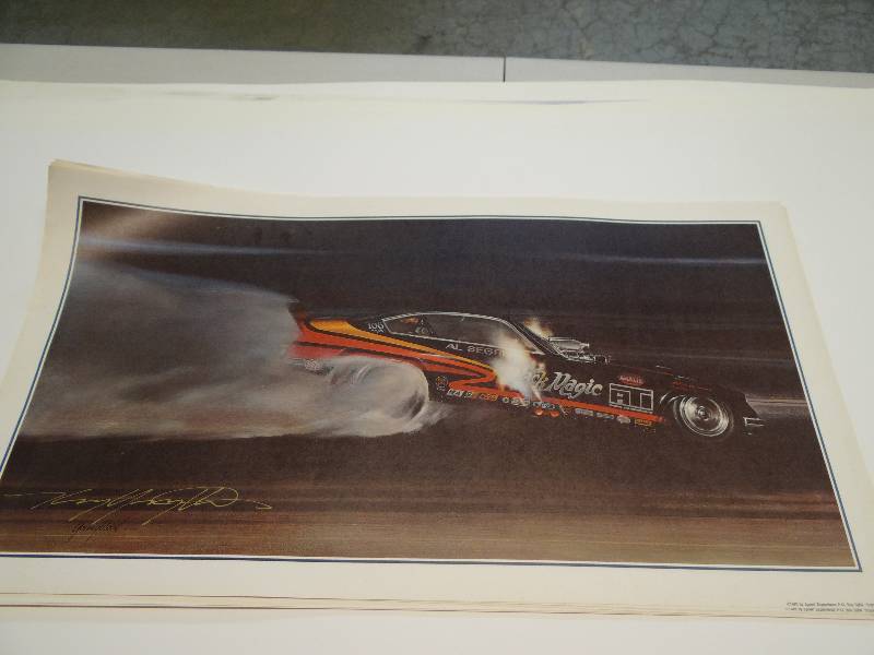 lot 6036 image: Black Magic Car Signed BY Kenny Youngblood