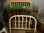 Lot of bed headboards & baby bed ends.