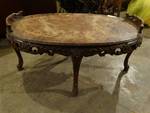 Antique coffee table.