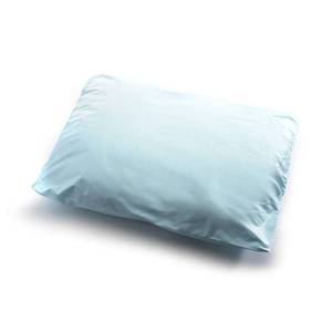 lot 1143 image: MediChoice Pillow, Limited Reusable, Moisture and Stain-Resistant, 18 Ounce, Blue, 20 Inch x 26 Inch (Case of 12)