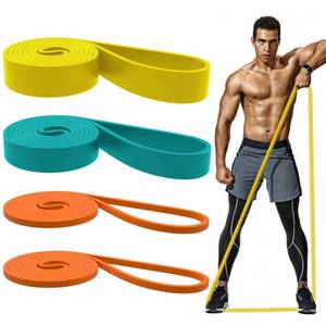 lot 1151 image: Resistance Bands Set, Pull Up Bands - Workout Bands, Eexercise Bands, Long Resistance Bands Set for Working Out, Fitness, Training, Physical Therapy for Men Women - Multicolor
