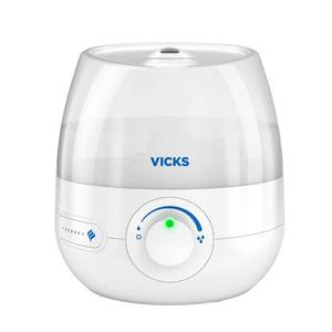 lot 1155 image: Vicks Mini Filter Free Cool Mist Humidifier, Small Room �� Variable Mist Control �� Works with Vicks VapoPads