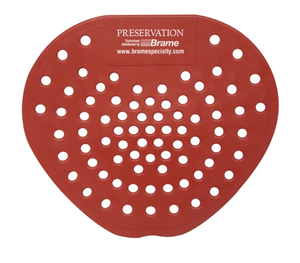 lot 1176 image: PRESERVATION Brand Urinal Screen, Cherry, Red