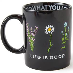 lot 1179 image: Life Is Good Wildflowers Jakes Mug
