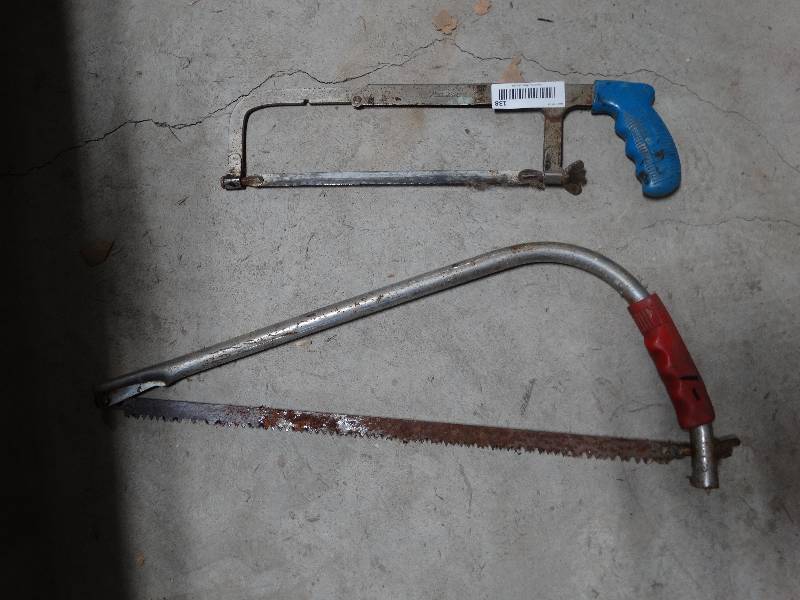 lot 138 image: 2 Hand Saws.