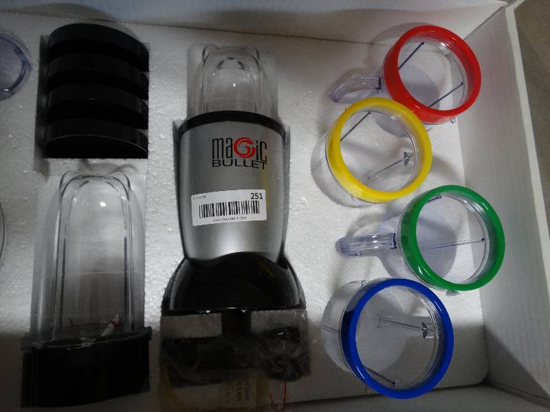 lot 251 image: Magic Bullet Blender Set - New in Box.