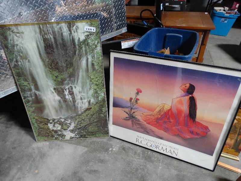 lot 289 image: 2 Framed Posters.