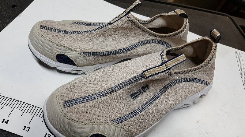 lot 6877 image: Like new pair of World Wide Sportsman Rocklin Water Shoes for Ladies