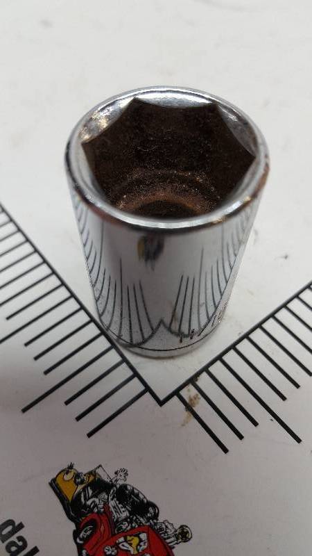 lot 5423 image: 1116 6 point 12 drive socket