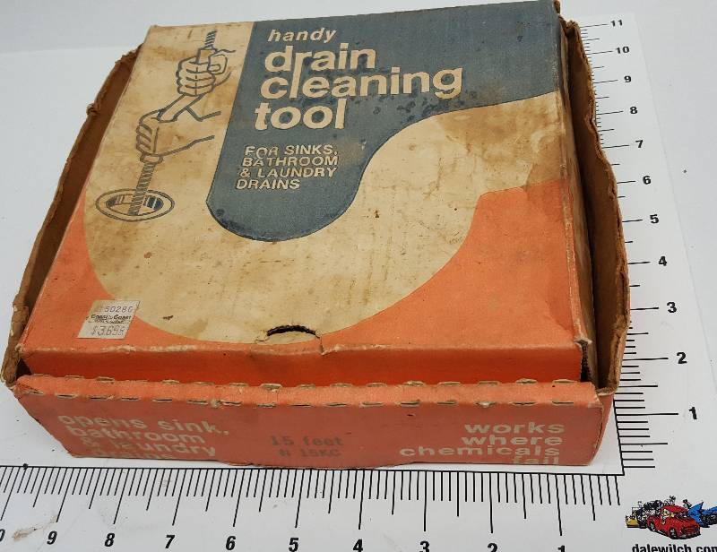 lot 5717 image: Not something the Pros would use, but could be very handy to have in the garage is this drain cleaning tool