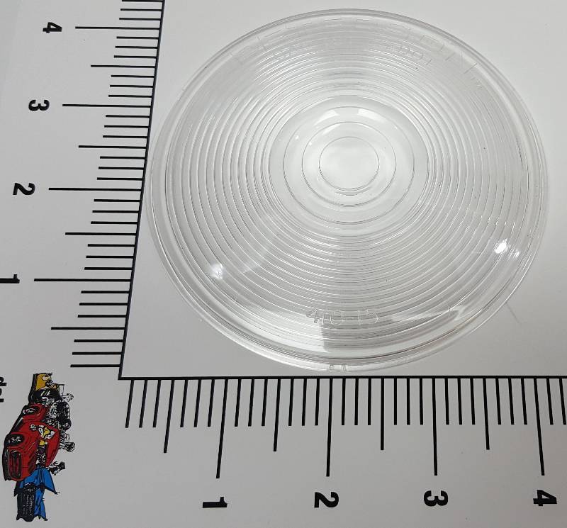 lot 5410 image: New Peterson Lighting # 410-15 products utility or trailer light clear replacement lens fits 4 round lights