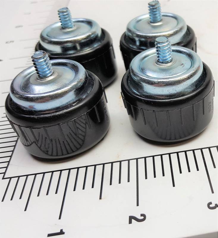 lot 5419 image: New Package of 4 Table Shox 121-1147 14-20 Thread Self-Adjusting leveling guide