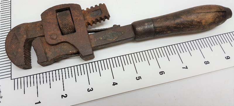 antique pipe wrench images