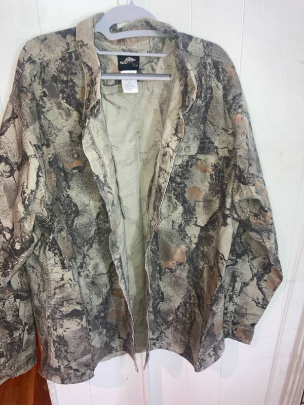 lot 32902 image: NATURAL GEAR CAMOUFLAGE BUTTON DOWN LONG SLEEVE SHIRT(Size XXL)