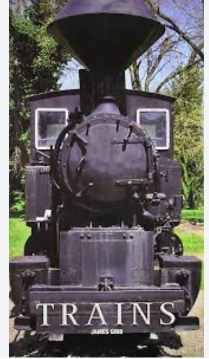 lot 32913 image: TRAINS Book By James Gibbs (Retail $20.00)