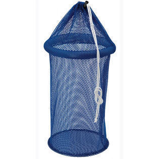 lot 32538 image: Berkley Floating Bait Bag Flexible Blue Fits 5 Gallon Bucket (Retail $15.00)