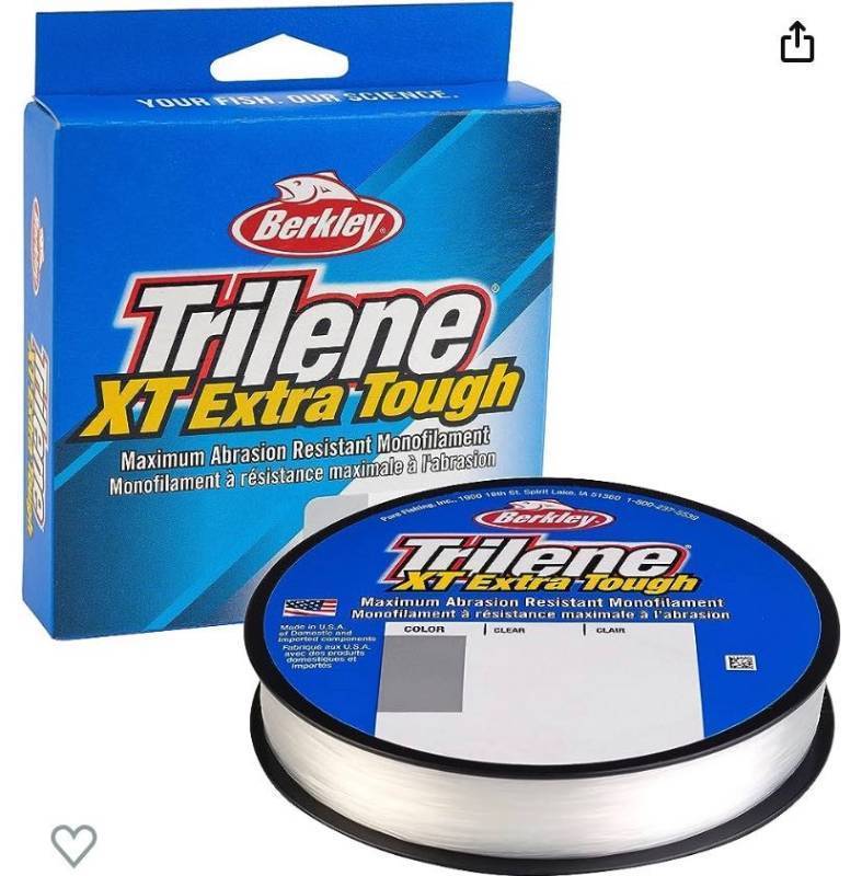 lot 32686 image: Berkley Trilene� XT�, Clear, 20lb  9kg, 270yd  246m Monofilament Fishing Line, Suitable for Saltwater and Freshwater Environments