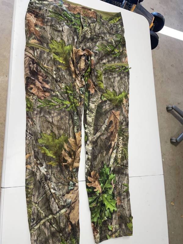 lot 32745 image: NOMAD NWTF Camo Hunting Pants Lightweight Mens Large