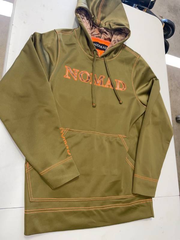 lot 32763 image: NOMAD Green Hunting Hoodie Mens Size Small