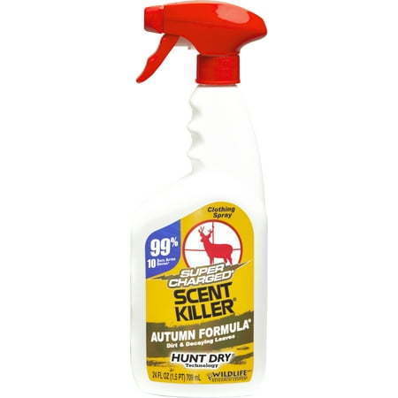 lot 32469 image: Super Charged Scent Killer Autumn Formula 24 fl oz Hunting Scent Elimination Spray