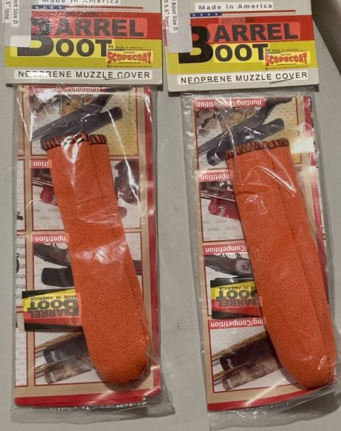 lot 32840 image: Devtron Barrel Boot Neoprene Muzzle Cover(Pack of 2)