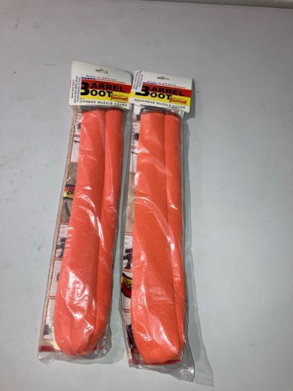 lot 32848 image: DEVTRON BARREL BOOTS NEOPRENE MUZZLE COVER (Set of 2)