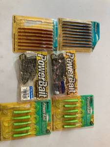 lot 35314 image: Fishing Bait Powerbait Variety Pack of Worms (6 pack)