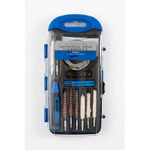 lot 35317 image: Gunmaster 19 Piece Universal Rifle Cleaning Kit. Cleans .22 .243 .270 .280 and .30 Calibers.