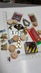 Miscellaneous hardware assortment box ready for the Flea Market or home improvement guy