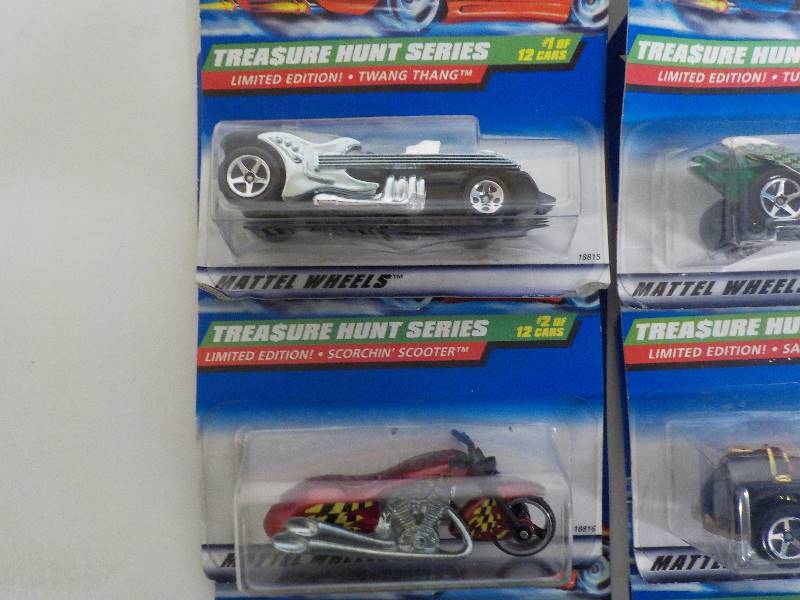 1998 Treasure Hunt Hot Wheels full set of (12) NEW IN THE PACKAGE