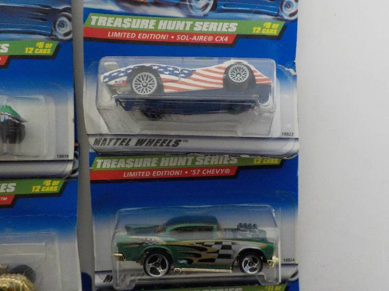 1998 Treasure Hunt Hot Wheels full set of (12) NEW IN THE PACKAGE